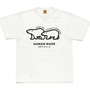 HUMAN MADE 'Polar Bears' white T-Shirt Dry All’s Tee shirt.